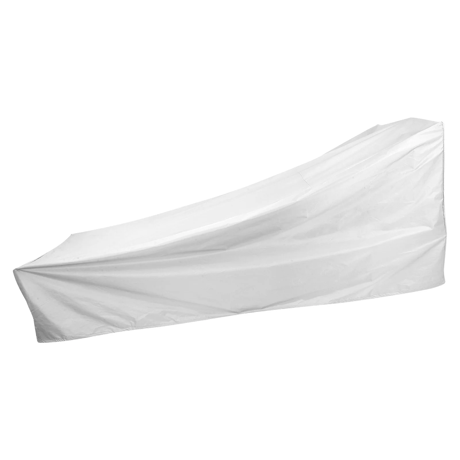 غطاء كرسي استلقاء للتشمس من قماش أكسفورد المتين، واقي كرسي الفناء، مقاوم للماء، تخزين قابل للطي، سهل التركيب، تصميم مقاوم للرياح