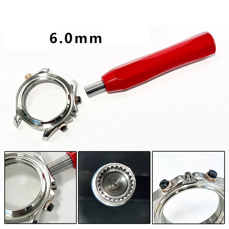 KWONG YUEN Watch Repair Tool for Omega Seahorse Watch Chronograph Knob Disassembly Tool for Watchmaker
