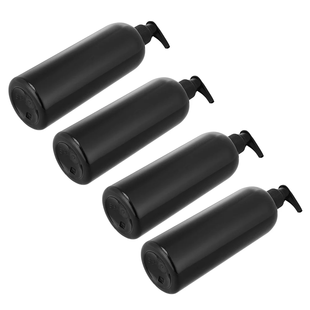 

4 Pcs Pump Bottle Dispensing Press-type Replacement Lotion Storage Shower Gels Container Shampoo Supply Holder Bath Accessory