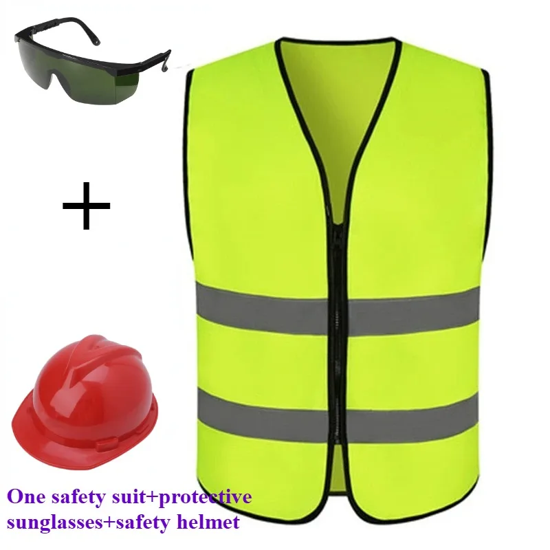 

‌All-in-One PPE: Drop-Proof Helmets, Bright Safety Vests & Laser-Resistant Eyewear for Workers