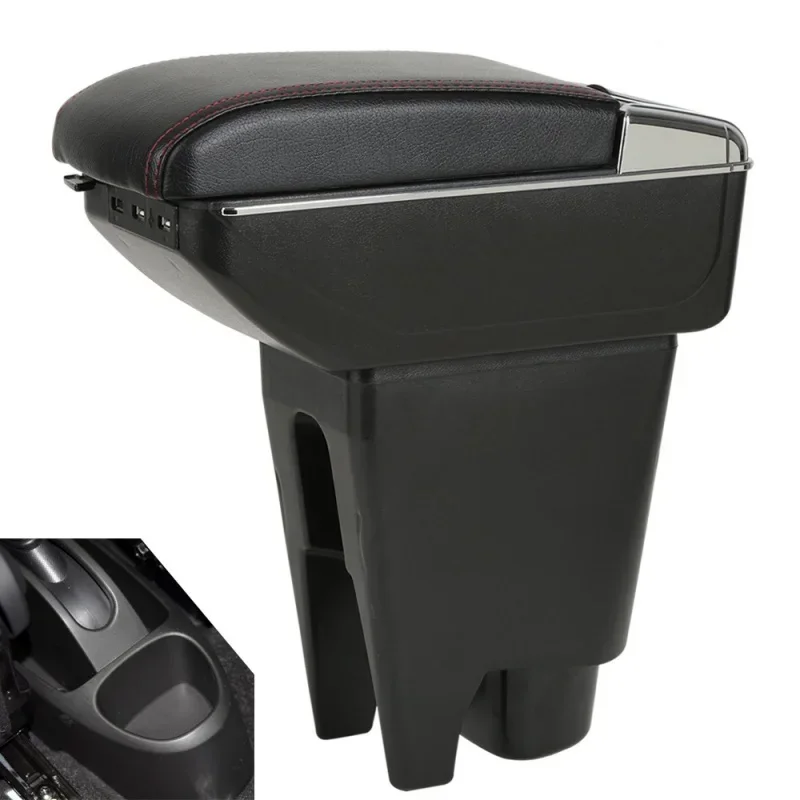 New luxury For Peugeot 107 Armrest For Citroen C1 Toyota Etios Aygo BJ Armrest Box Car Accessories Store Interior Parts details