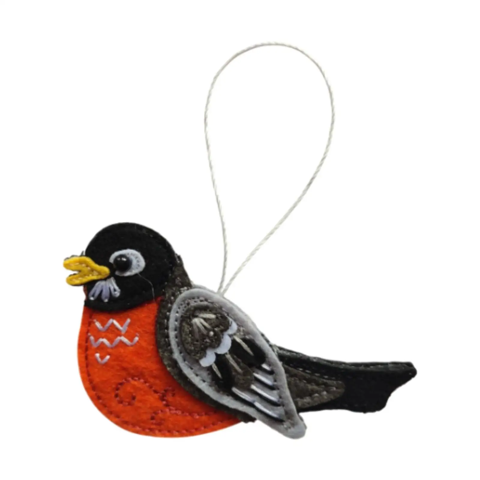 Felt Bird Ornament Xmas Ornament for Party Supply Wedding Christmas Tree