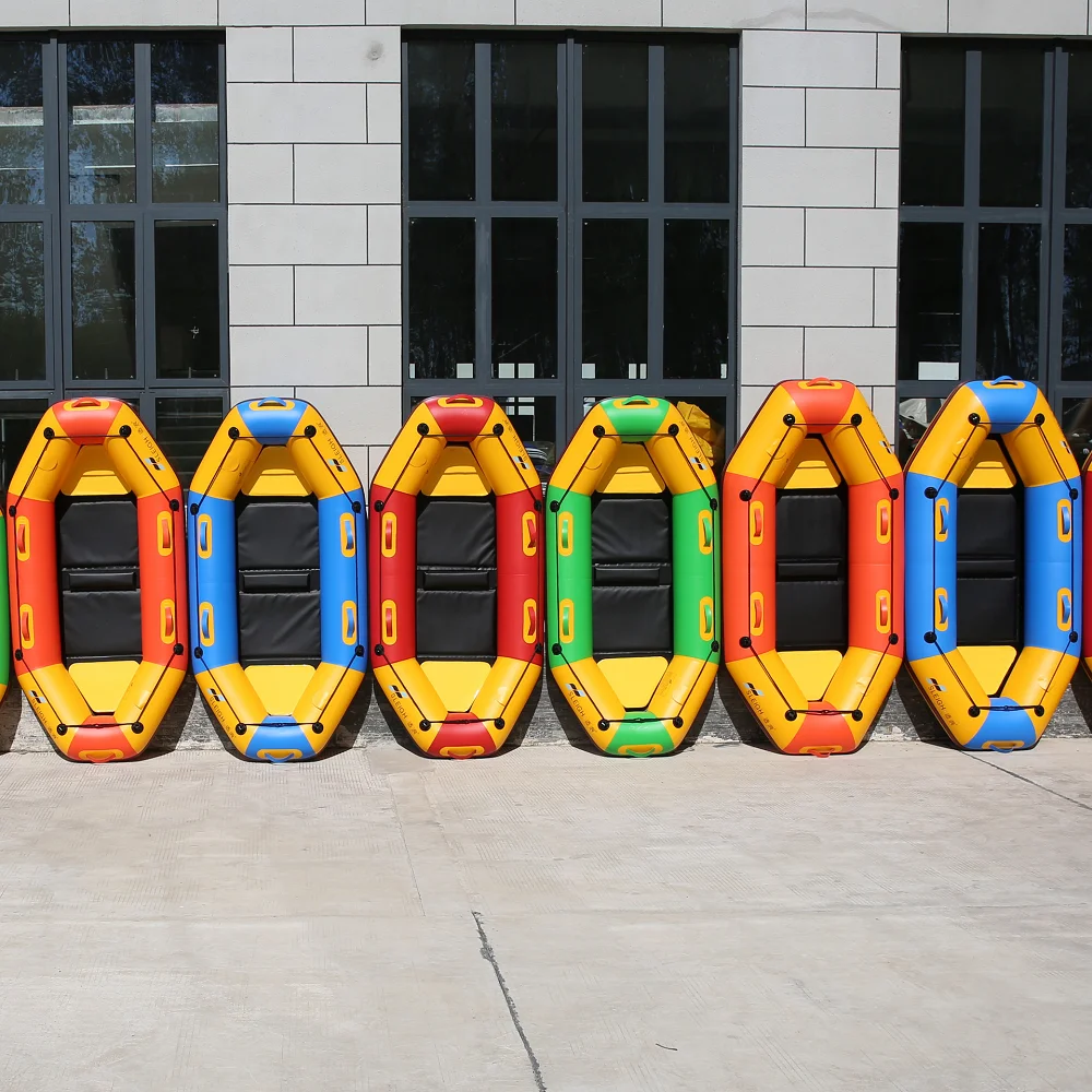 

7,9 фута, 2-местная дрейфующая лодка, надувной каяк, каноэ с аксессуарами для живописной площадки, рыбалки, плавания