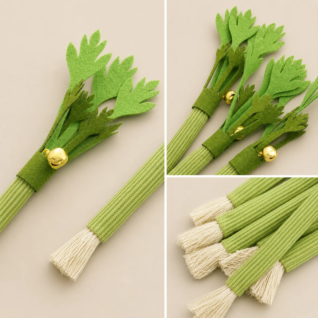 Natürliches Silberweiden-Katzenspielzeug, Matatabi-Stick mit Glocke, interaktives Kauspielzeug zur Zahnreinigung für Katzen und Kätzchen, Zahnpflege – Detail 7