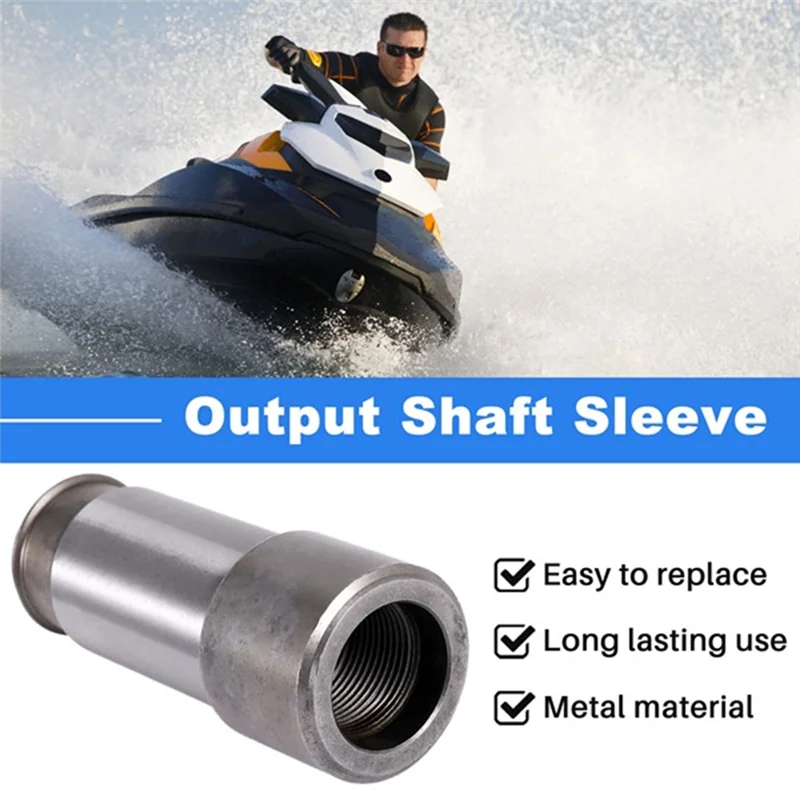 For BRP For Seadoo Spark 2 Pcs Output Shaft Sleeve 420947573 For Jetski Parts End GTI GTS 90 900 HO Ace 2-Up 3-Up Trixx - view 5