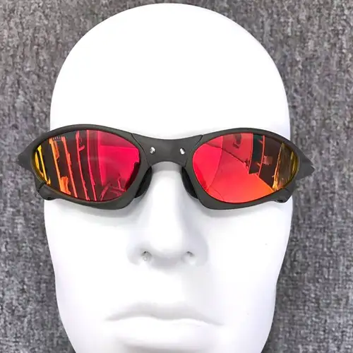 Imagen 2 del producto Gafas de sol polarizadas para hombre MTB, gafas de ciclismo UV400, gafas de sol para pescar, gafas de Metal para bicicleta, gafas para ciclismo, gafas para montar H8-2