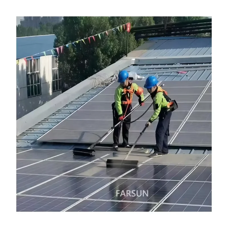 طقم تنظيف FarSun Smart 3.6M، روبوت تنظيف الألواح الكهروضوئية للبيع