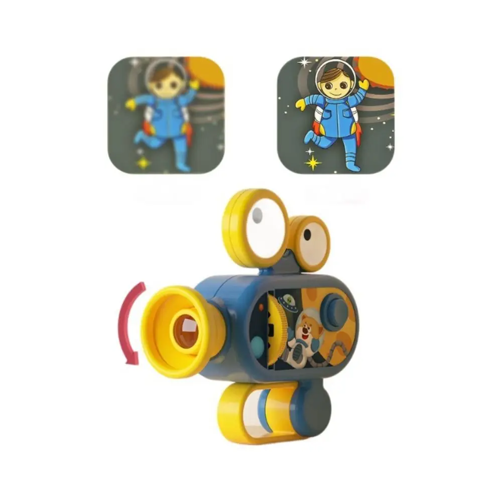 

Plastic Handheld Projection Flashlight Puzzle Cartoon Pattern Children's Luminous Toys Interactive Mini Projector Torch Toys