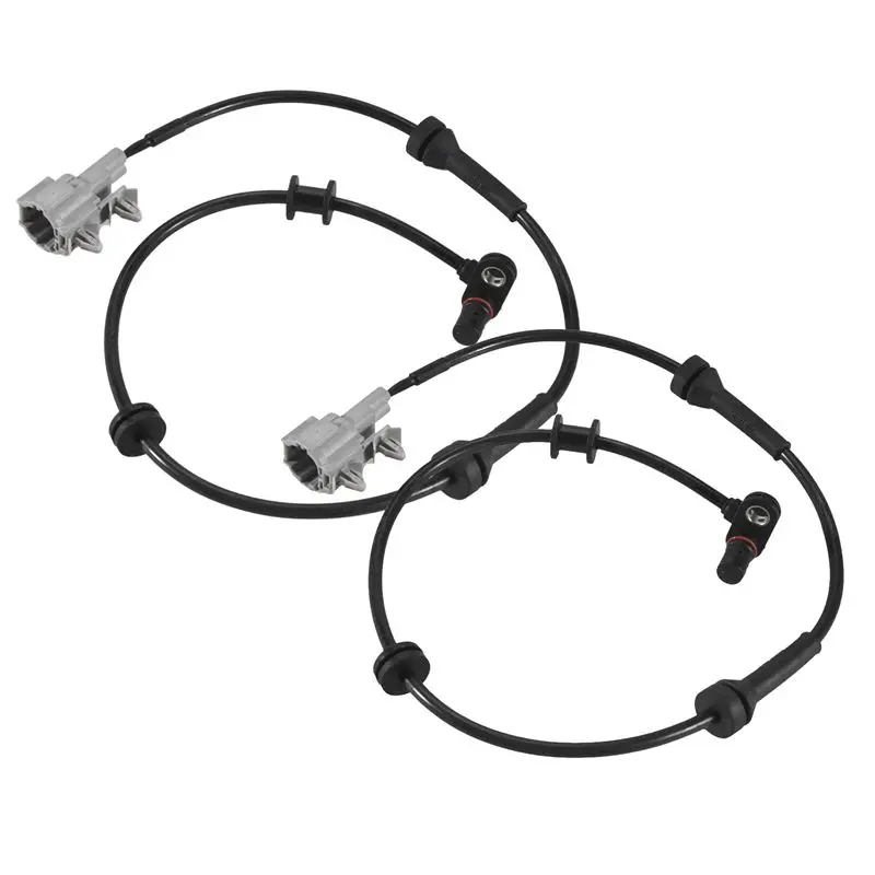 A21E-2Pcs ABS Wheel Speed Sensor Front Left Right For Nissan Navara D40 Pathfinder R51 2005 47910-EA025 40202-JR70B