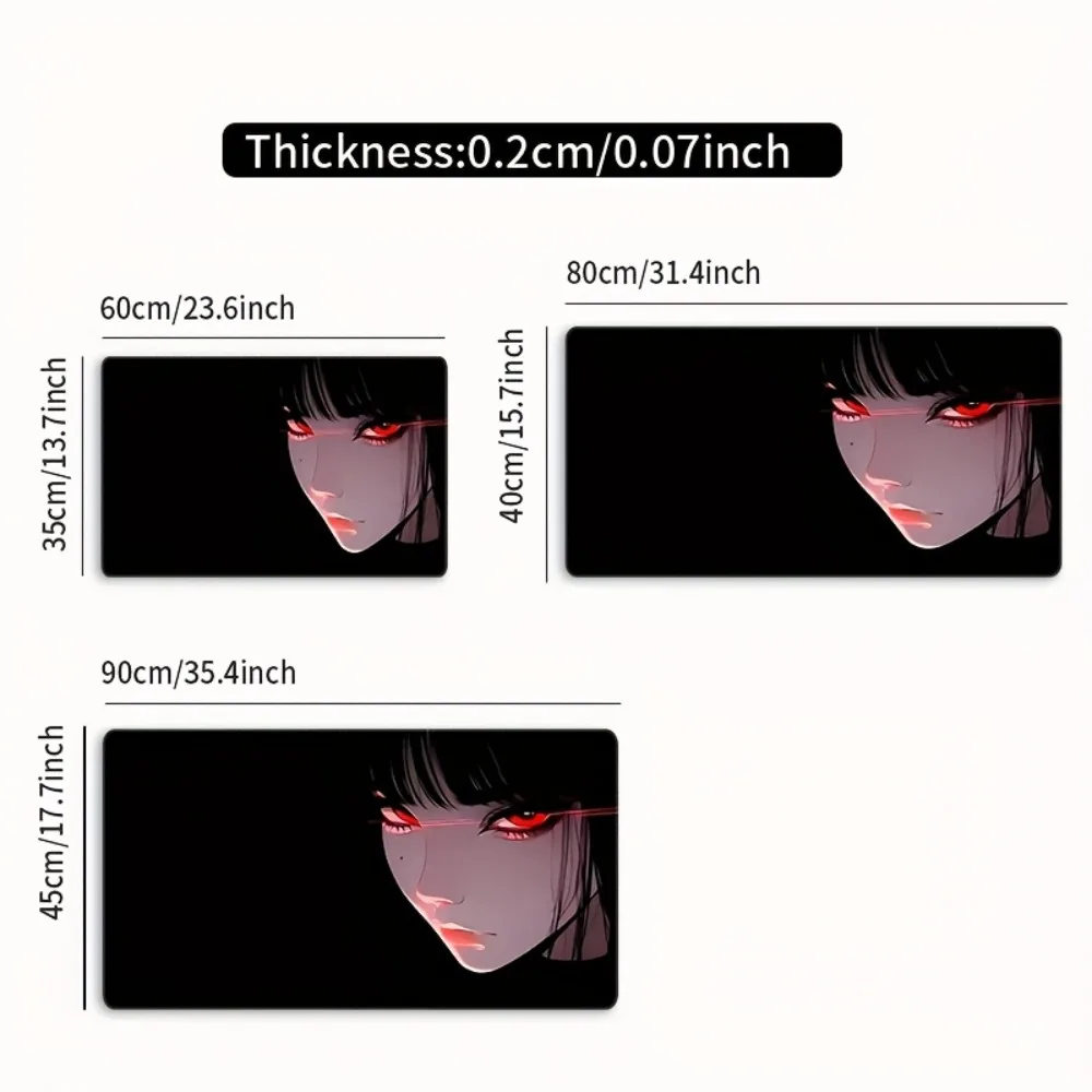 Dark wind anime pattern desk organizers and trays computer desk accessories one piece playmat protector escritorio one piece