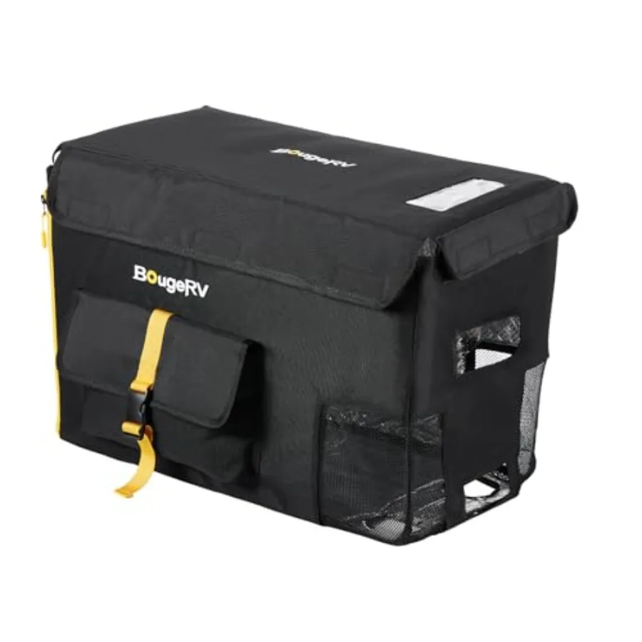 

30 Quart Insulated Protective Cover for 12V Portable Car Fridge CR28 Black Durable Thermal Insulation Fits CR28 30QT Only