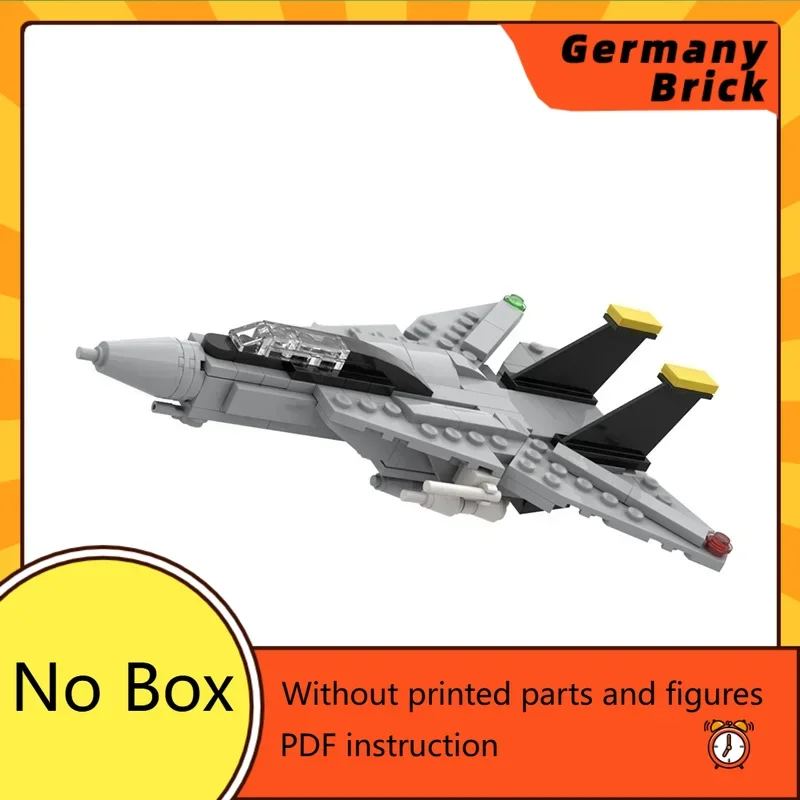 

Военная серия, идея YcMoc, строительные блоки, мини-истребитель F-14, технология, кирпичи, модель «сделай сам», игрушки для детей