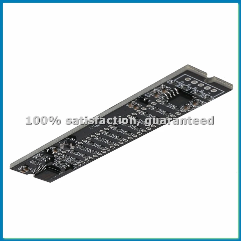 Mini Dual 12 Level Indicator LED Light Bar VU Meter Stereo Amplifier Board Adjustable Light Speed Board with AGC(A)-ABVM