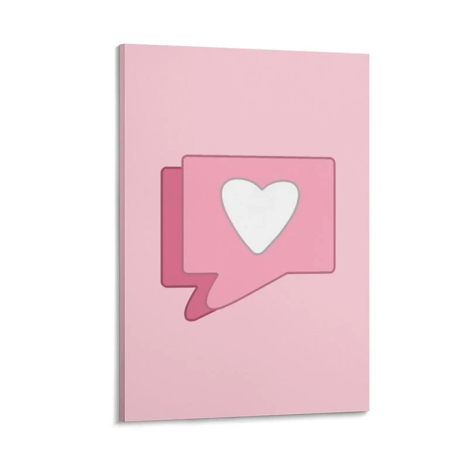 

Cute pink like heart Canvas Painting Paintings on the wall home and decoration Decorative paintings