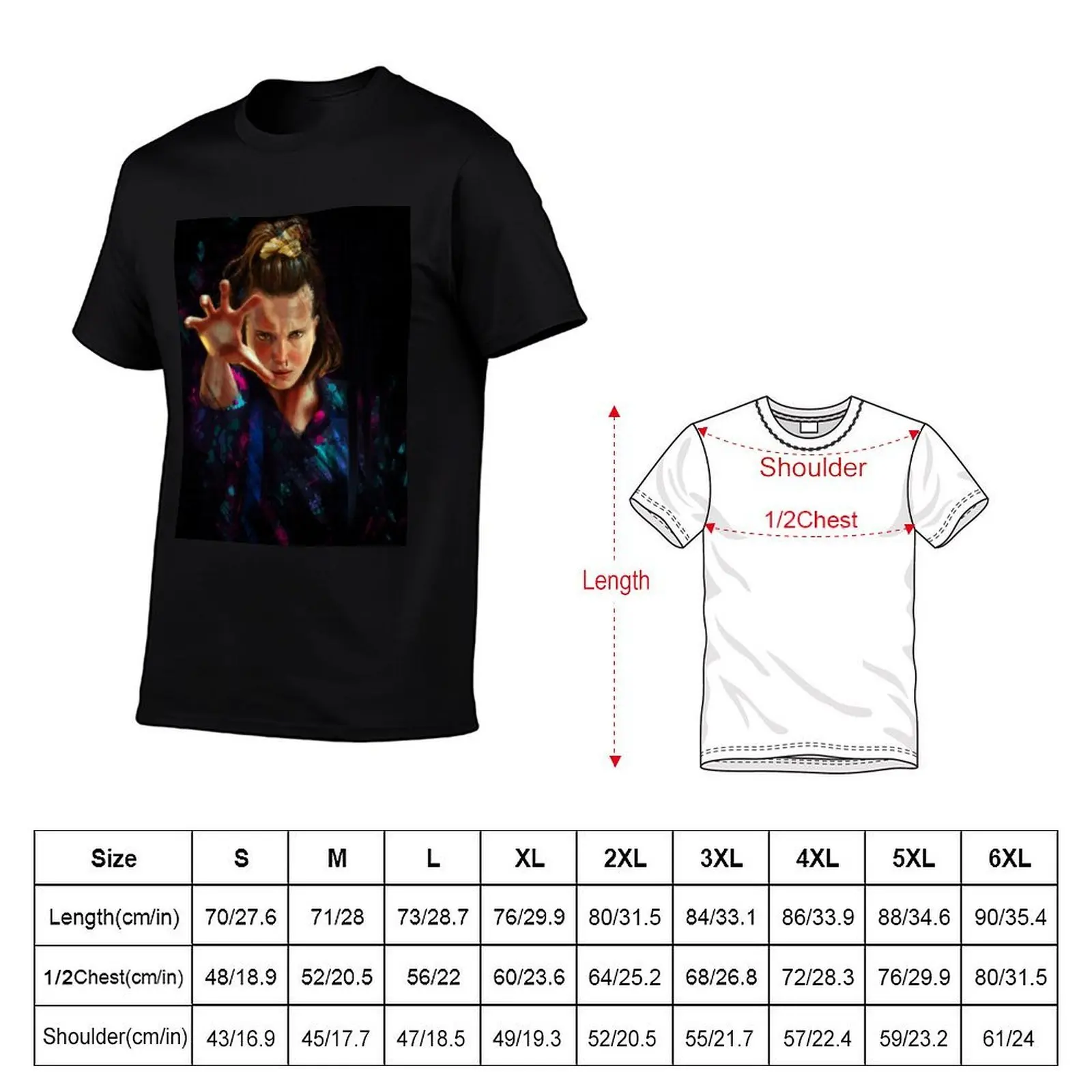 jane hopper T-Shirt man t shirts graphic man t shirt summer T-Shirt