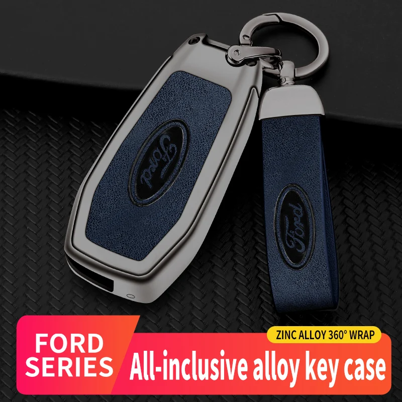 Car Remote Key Case Cover for Ford Figo 2017 Mondeo 5 Ecosport Fiesta Mk8 Everest Ranger Fusion Kuga Escort F150 Accessory