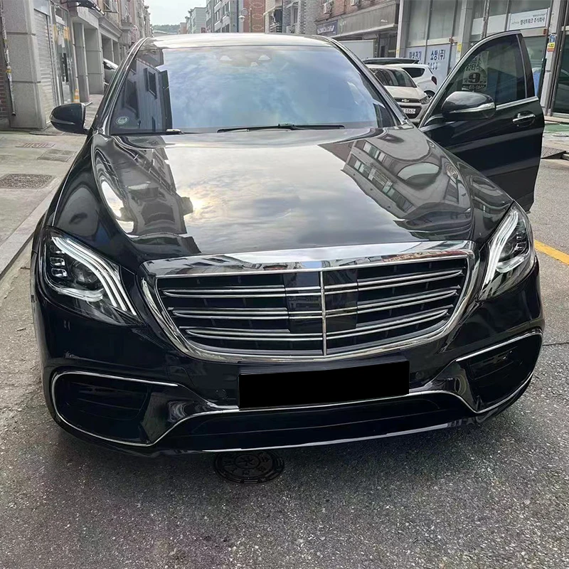 

Old to New S63 S65 AMG Style Car Parts Auto Front Bumper Rear Diffuser Body Kit for BENZ W222 2014-2022