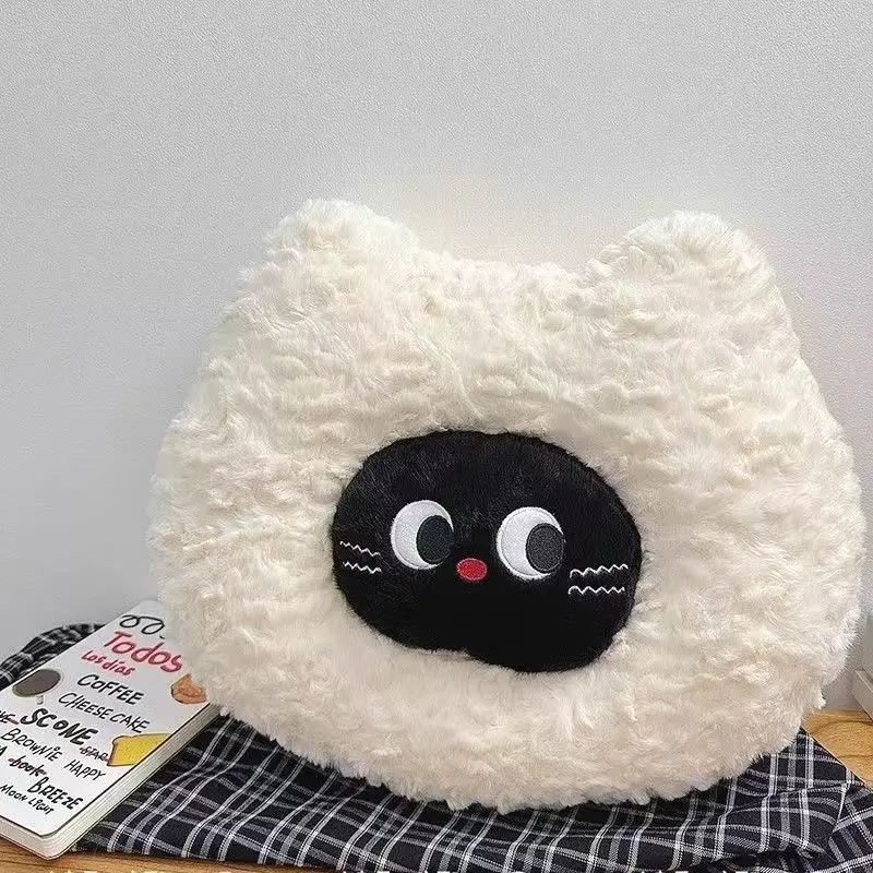 Internet Celebrity Cat Pillow, Sofa Waist Support, Cute Plush Toy, Gift Giveaway (42cm Long)