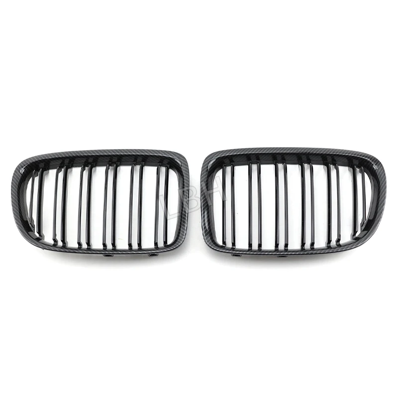 

fit for 2011-2016 BMW X1 E84 ABS material Car Front Kidney Grille Mesh Racing Grills Air Intake Radiator Ventilation Grid