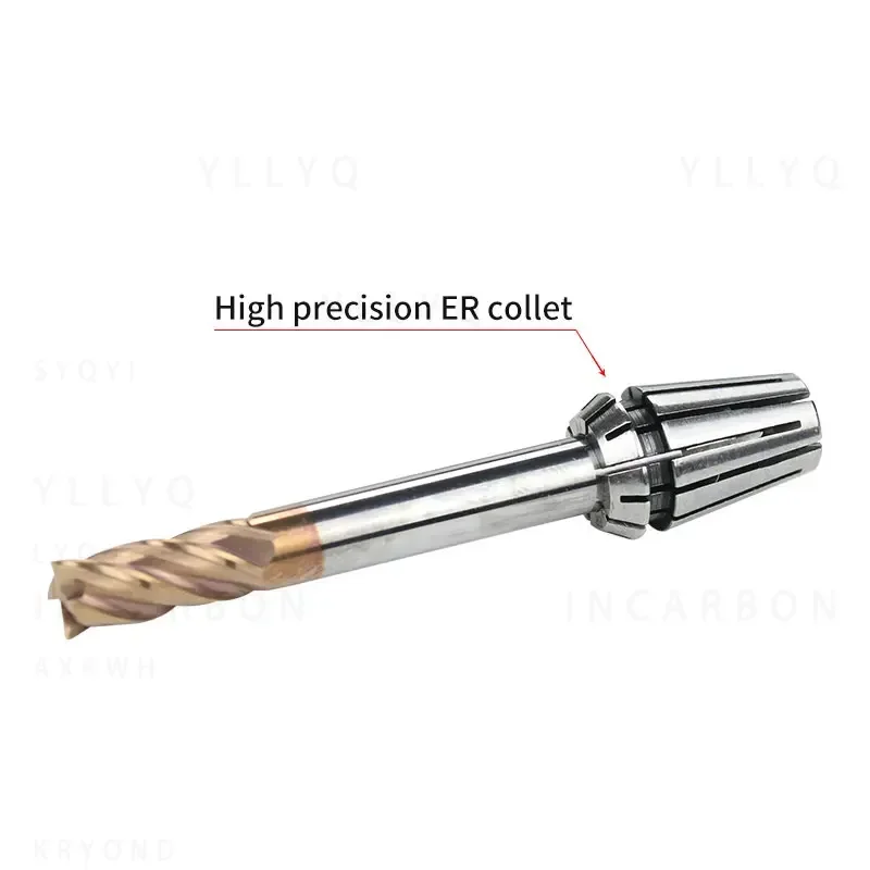 1PC/5PCS ER40/ER50 Spring Collet 2/8/12/20/34mm High Precision Clamping Collet Set for CNC Engraving Lathe Milling Machine