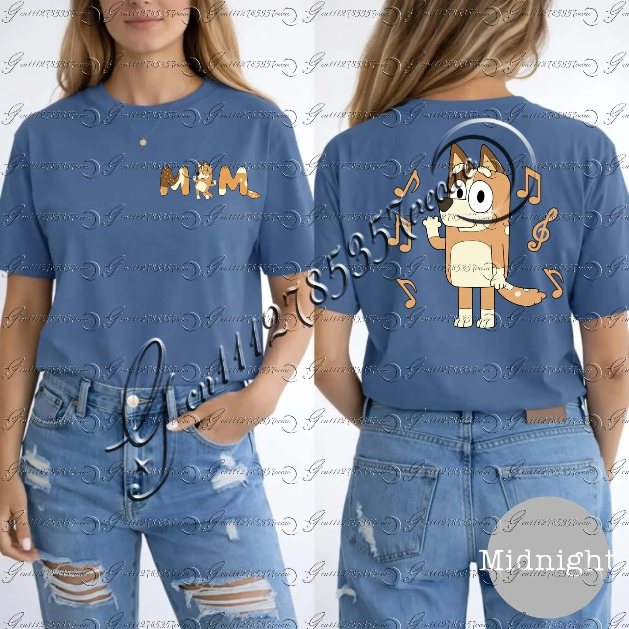 Bluey Mom Tee 2
