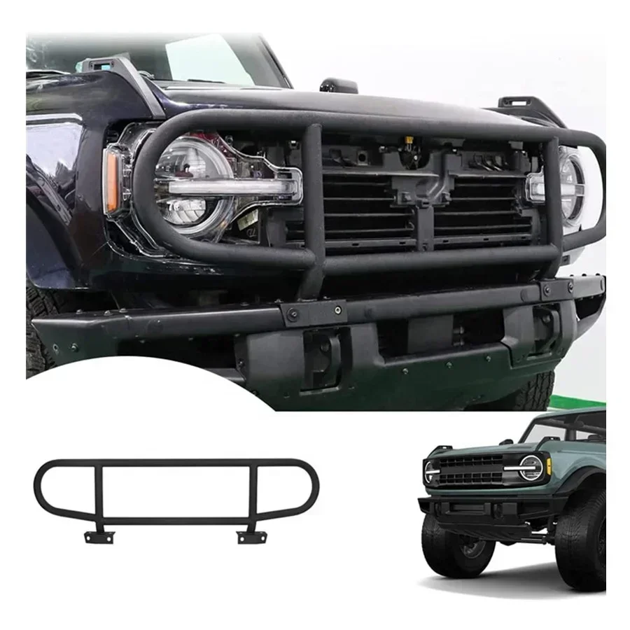 

STLF2023 аксессуары для Ford Bronco, внешние аксессуары для автомобиля, Ford Bronco Bull Bar 2023, Ford Bronco Offroad, 2/4 двери, 2021 2022 2023