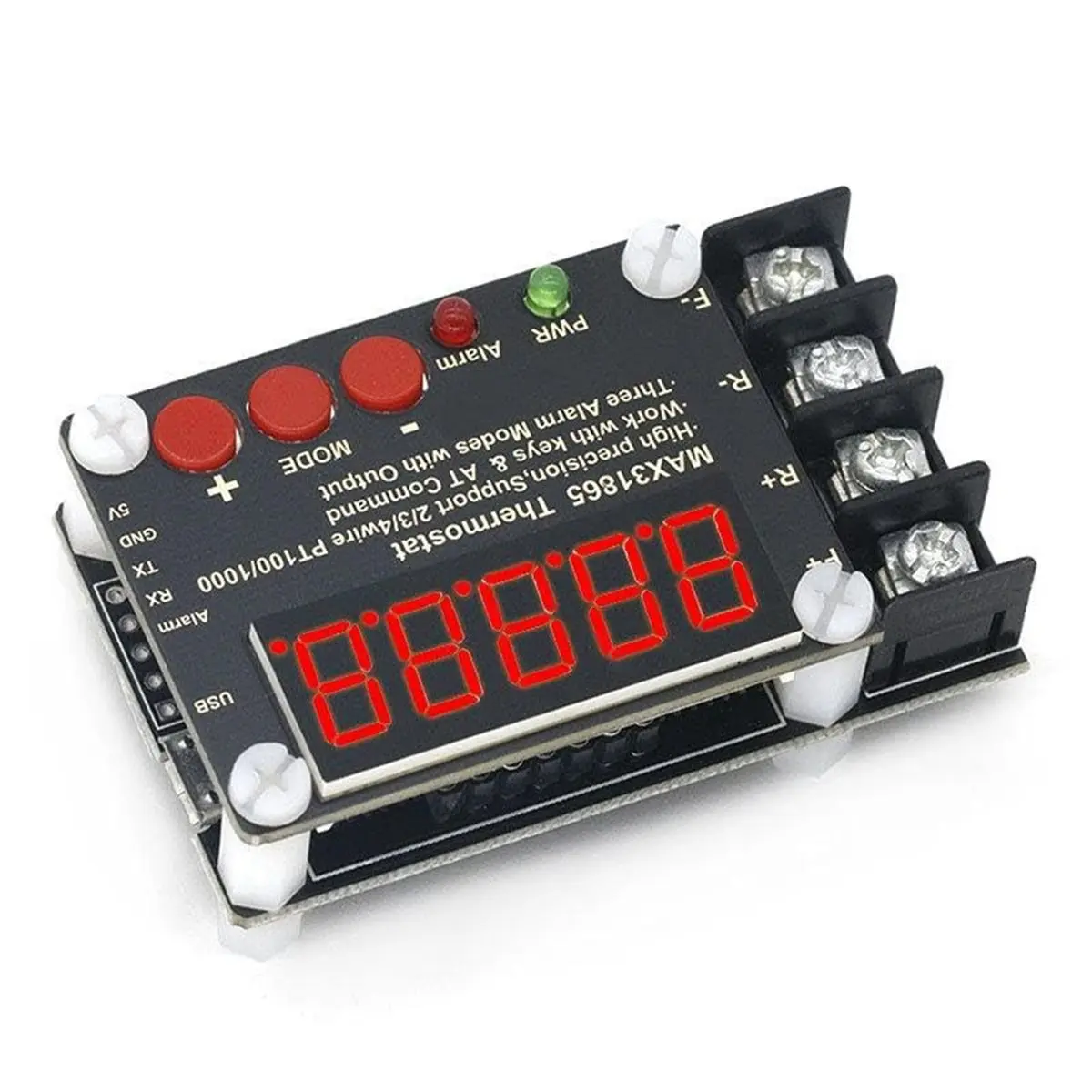 A10I MAX31865 Temperature Measurement Module Collector PT100 Serial Port Host Computer for Ardunio/STM32 Serial Port Output