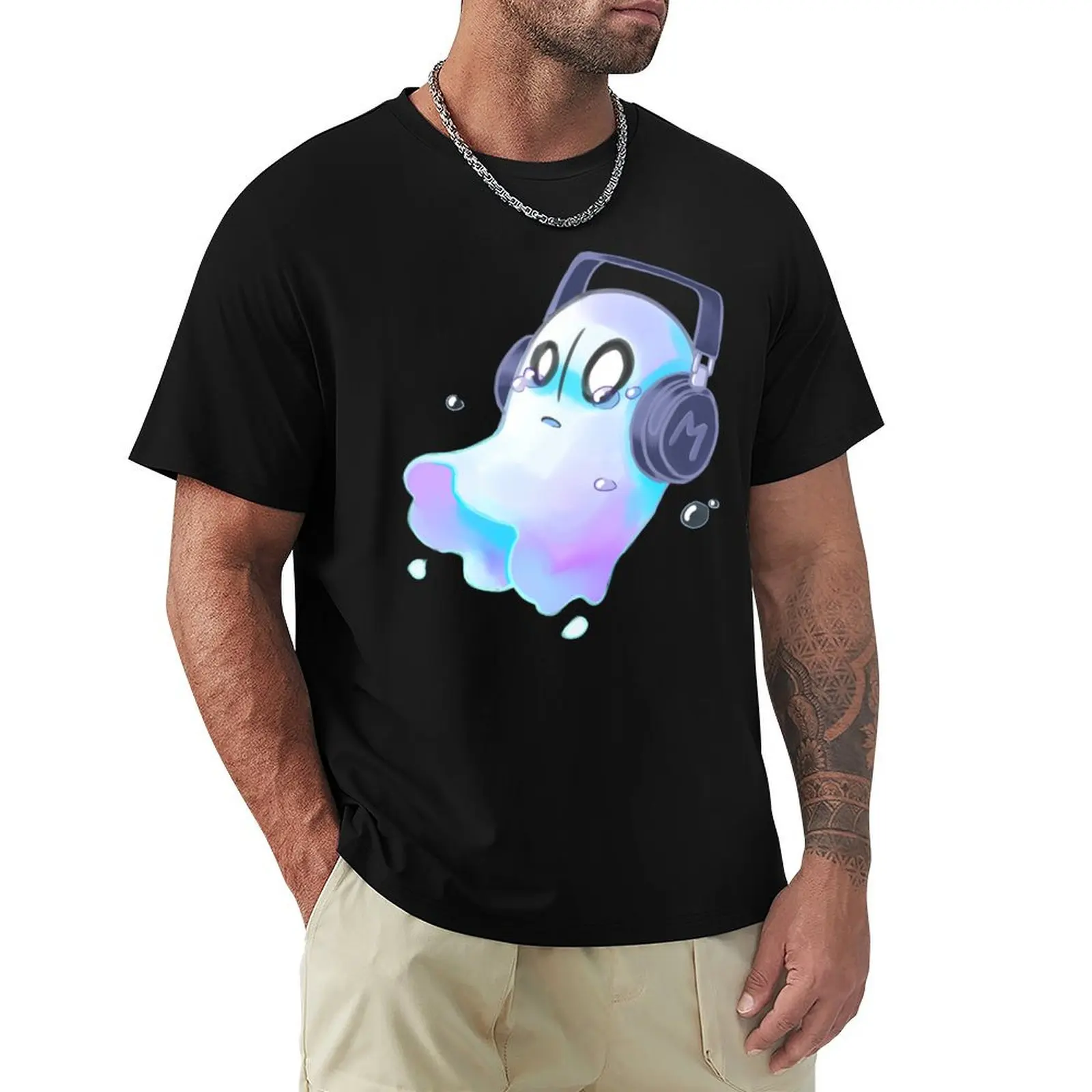 

Napstablook T-Shirt funny gifts Funny t-shirt Aesthetic clothing hippie clothes mens t shirts