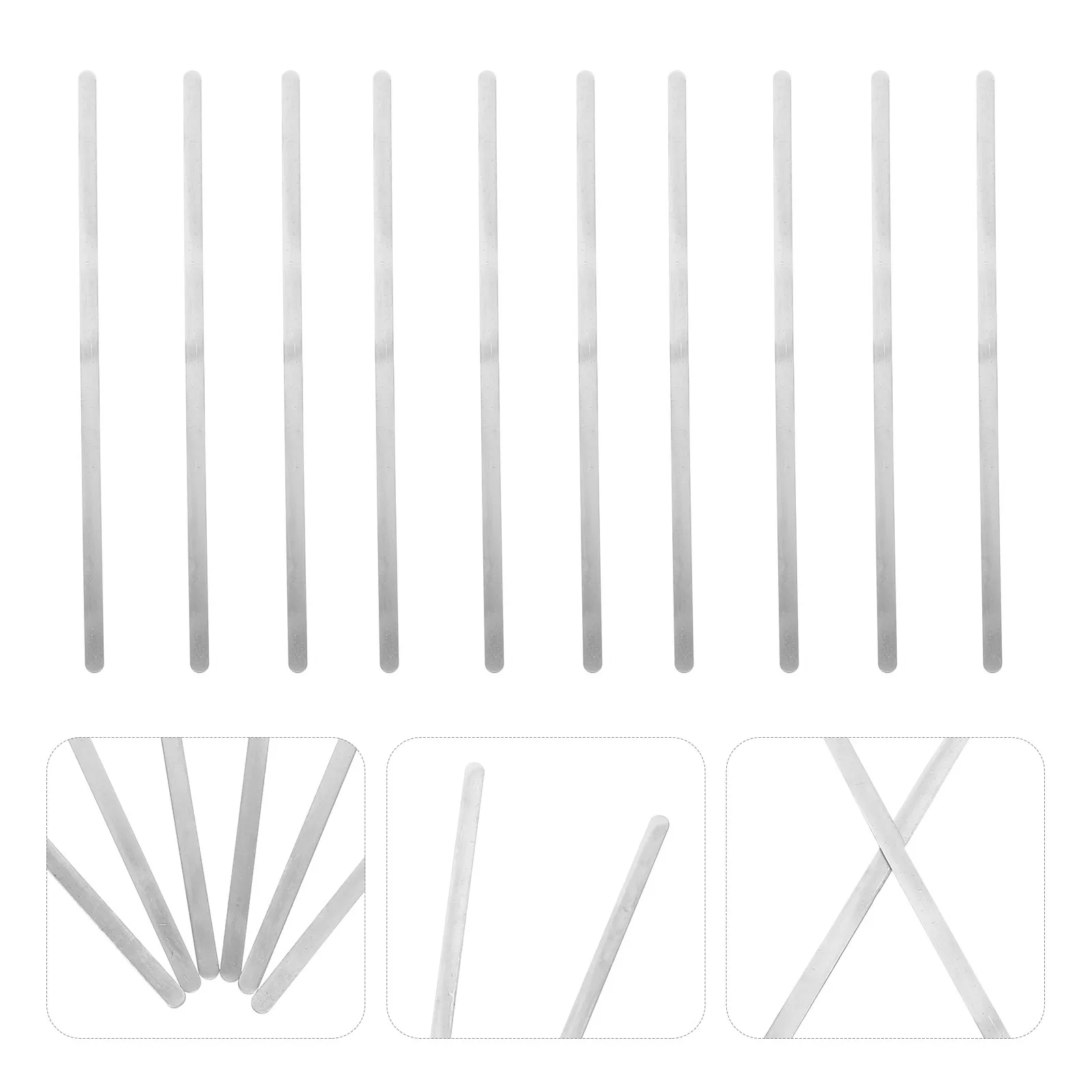 18 Piezas de Brazaletes de Acero Inoxidable Curvos para Grabado y Estampado DIY, Ideales para Creación de Joyería