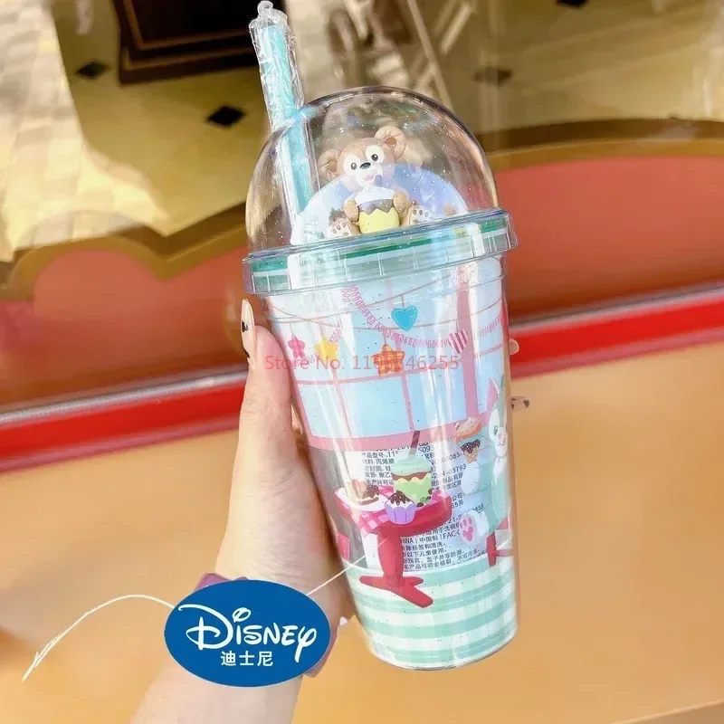 Nieuwe Aankomst Originele Disney Shellie May Duffy Mok Top Sippy Cup Schattige Cartoon Koud Water Cups Drink Cup Stro Cup Cadeau