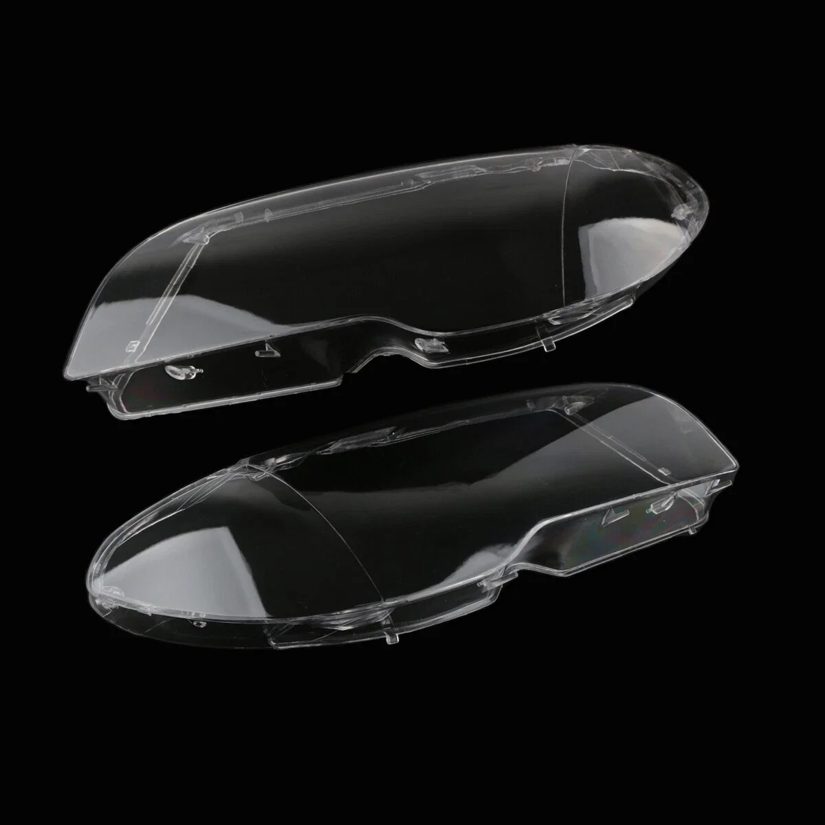 Left Right Side Front Headlight Headlamp Cover Lens For BMW E46 2DOOR Coupe 325ci 330ci 2004-2006 Automobile Accessories