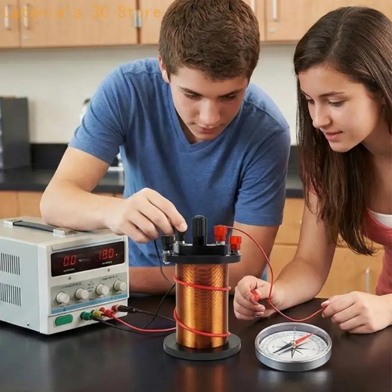 Elektromagnetische Spule für den Physikunterricht für Unterrichtsdemonstrationen und Laborexperimente zu elektromagnetischen – Detail 4