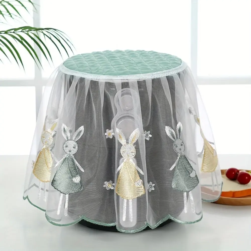 

Oil Proof Air Fryer Dust Cover General Cartoon Electric Rice Pot Dust Cover Cute Lace Fabric Lace Fabric Cover Laundry