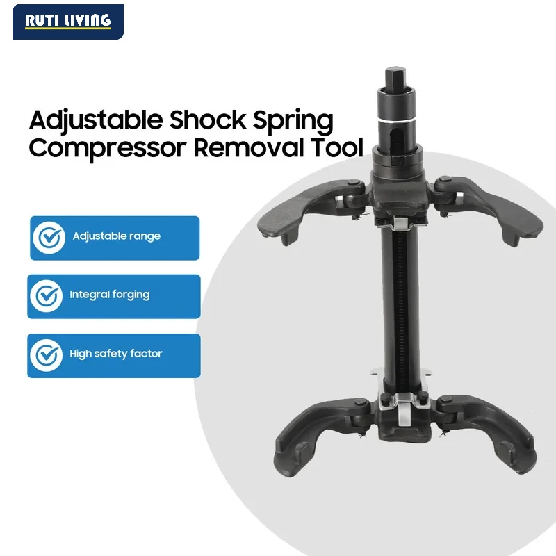 RUTI Integrated Multi Angle Detachable Shock Absorber Spring Compressor Shock Absorber Disassembly Tool