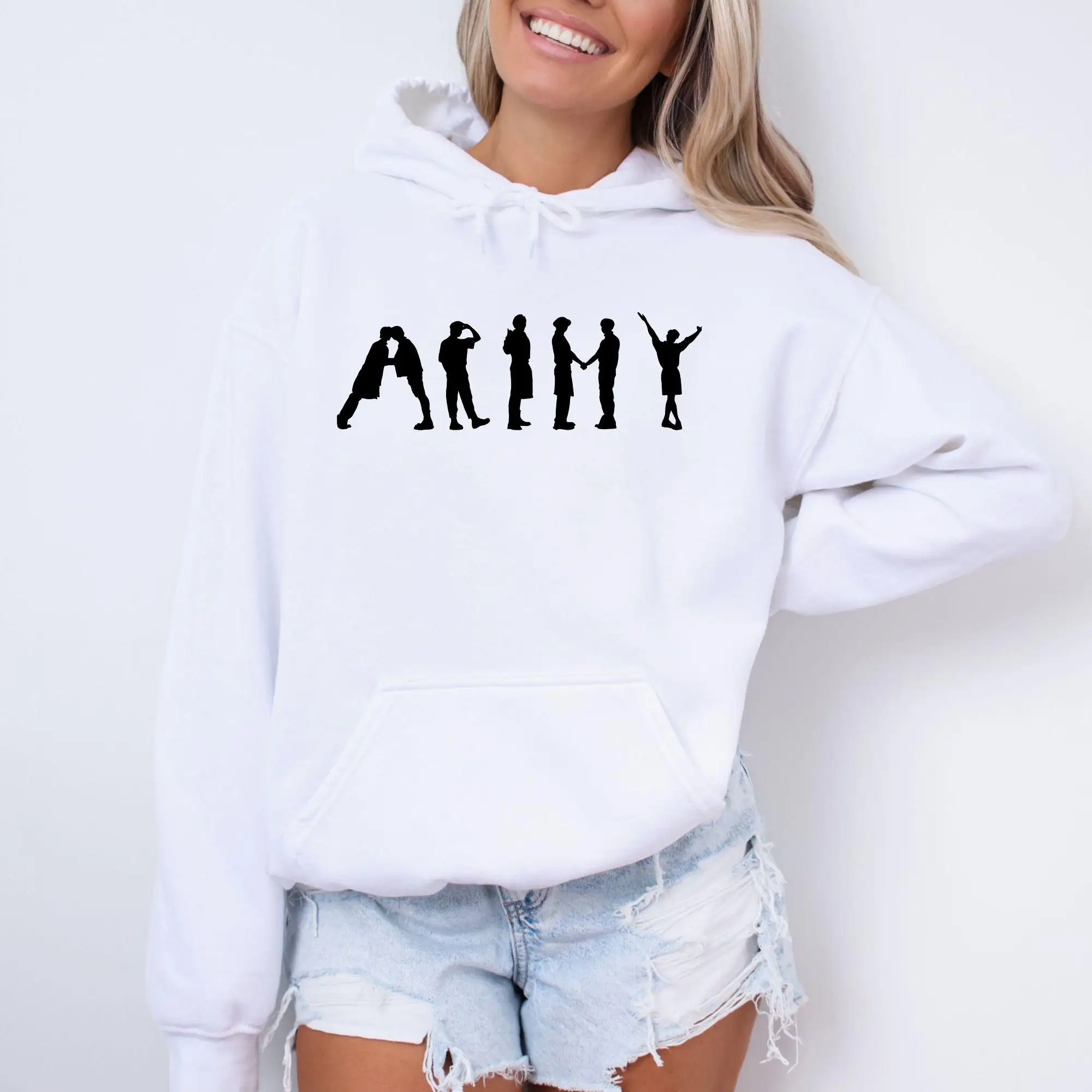 Pop Inspired Hoodie and Sweatshirt, K-Pop Fan Graphic Hoodie, Korean Music Lover Gift, Concert Top