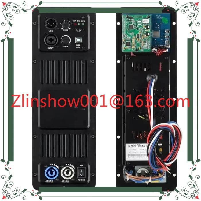 400W+150W Dsp Professional Outdoor Active Line Array Speaker Amplifier Module 2-way Bi Amp Design