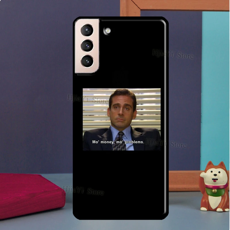 Michael Scott The Office Funny Humor Cover For Samsung Galaxy S20 FE S8 S9 S10 Plus Note 9 10 Note 20 Ultra S21 Phone Case