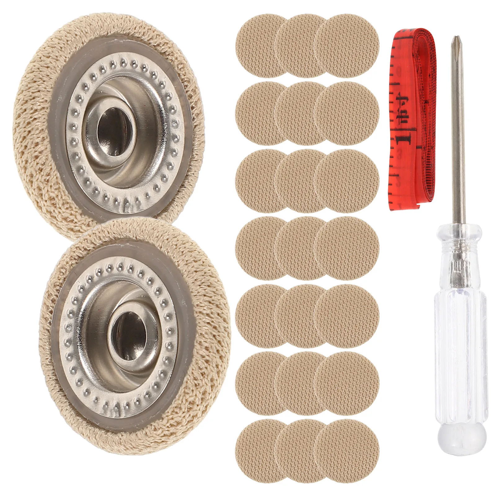 

Ceiling Repair Buckle Car Headliner Rivets Roof Button Lining Kit Cloth Interior Beige