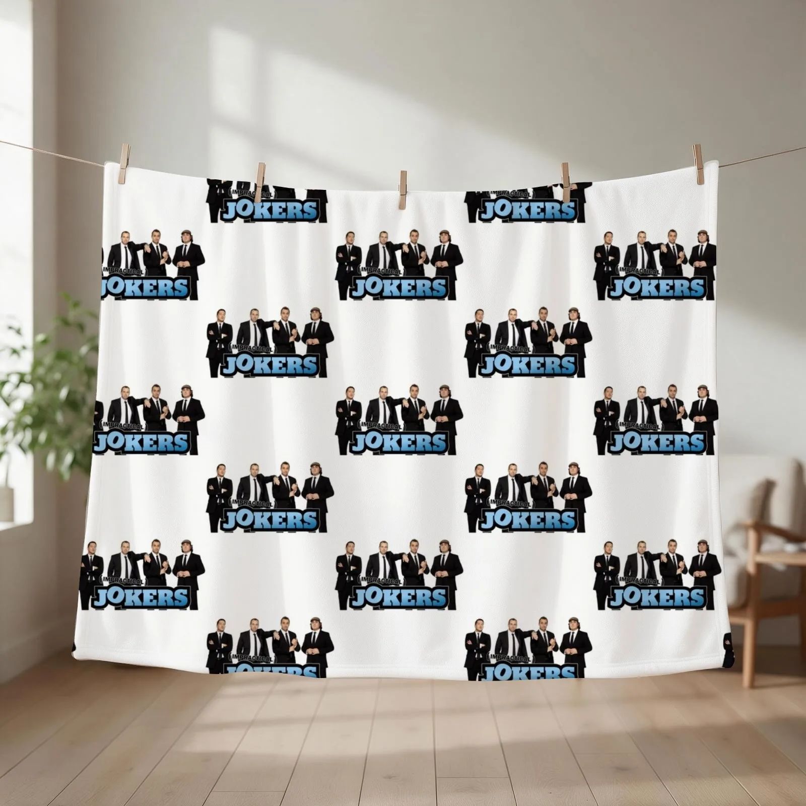 Impractical Jokers Throw Blanket couch cozy soft plush fuzzy picnic outdoor blanket