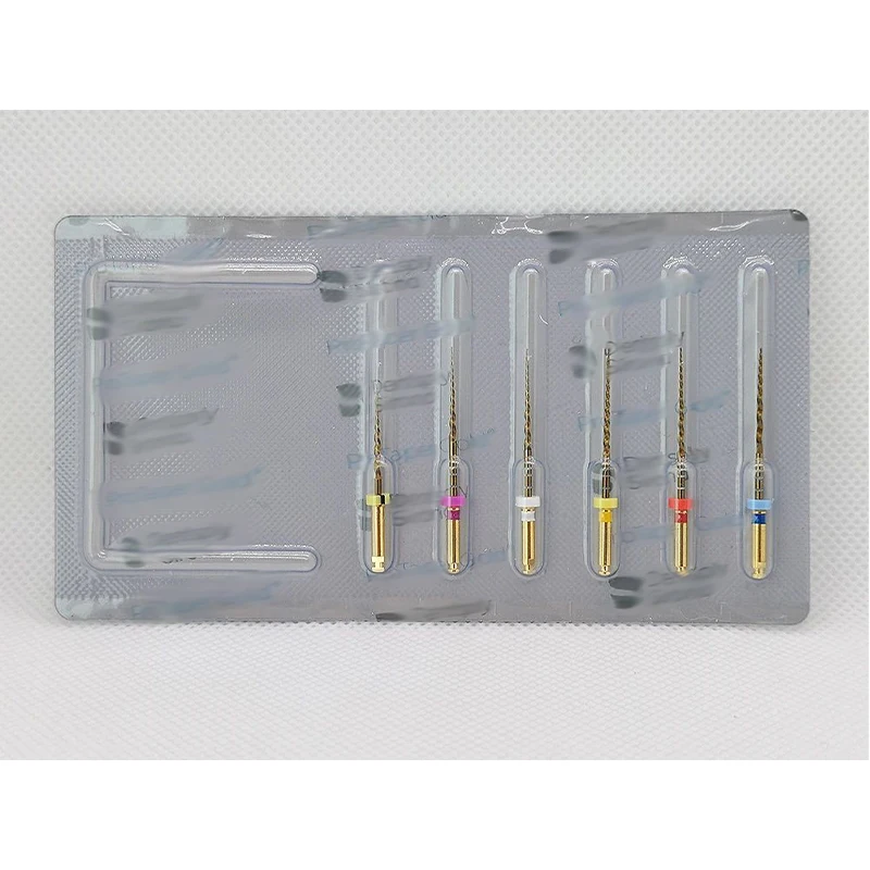 ملف دوار اللبية الذهبي من Dentsply Protaper متوفر بجميع الأحجام والأرقام أداة إندو مادة طب الأسنان