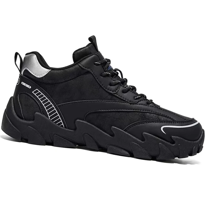 Multi-color Round-toe Thick-soled Casual Comfortable Breathable Mesh Sports Running Shoes for Daily High-quality Elevated Style