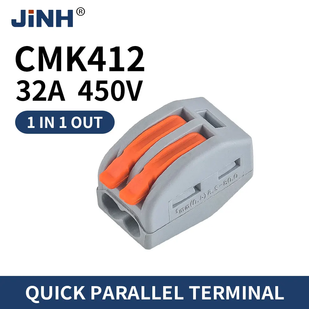 Mini Quick Lever Wire Connector 2 3 5 Ports Compact Splicing Terminal Block Fast and Stable Connection Push in Type 0.08-4mm²