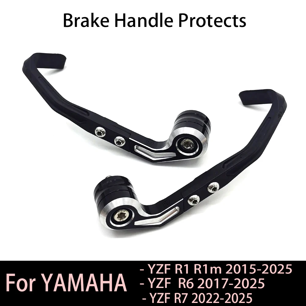 Motorcycle Aluminum Alloy Handlebar Brake Clutch Lever Hand Guard Protector Modification Accessories Handguard YZF-R1 R1M R6 R7