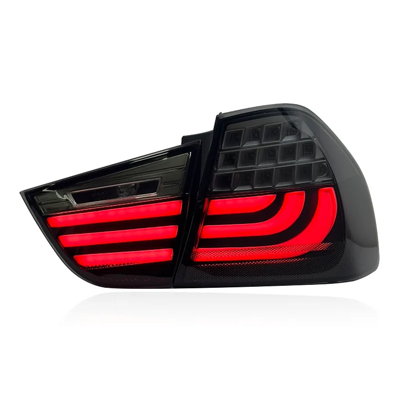 SJC Auto Car Accessories Tail Lamps for B-MW 3 Series E90 2009-2012 LCI High Quality Taillight Assembly Turn Signal Lights