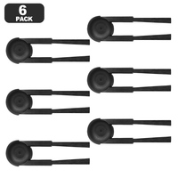 6pcs Side Brushes For Xiaomi Robot Vacuum S40 Pro/OV71GL Robot Vacuum Cleaner Home Improvement Replacement Side Brushes Parts