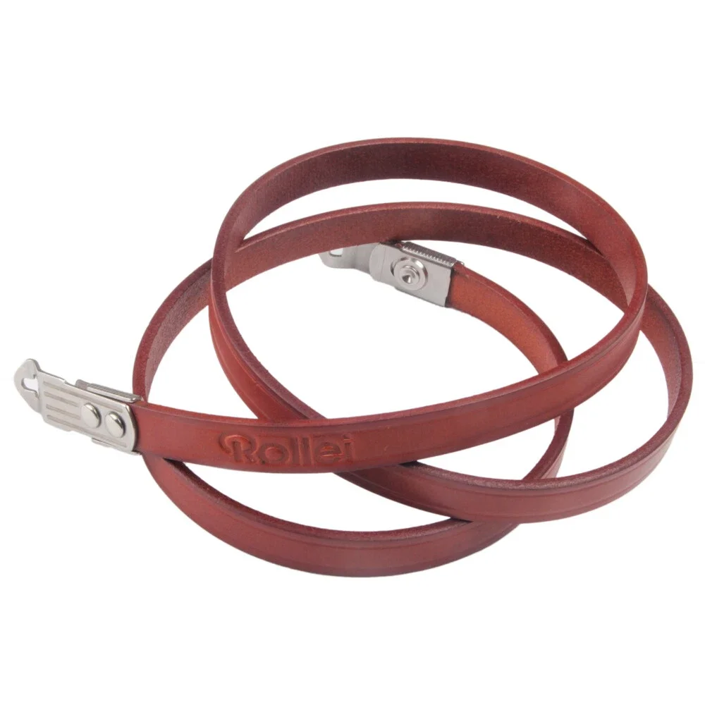 Genuine Leather Neck Shoulder Strap with Lugs for Rolleiflex 3.5MX-EVS 2.8C 2.8D 2.8GX 120 Rolleicord VB TLR Camera  Accessories