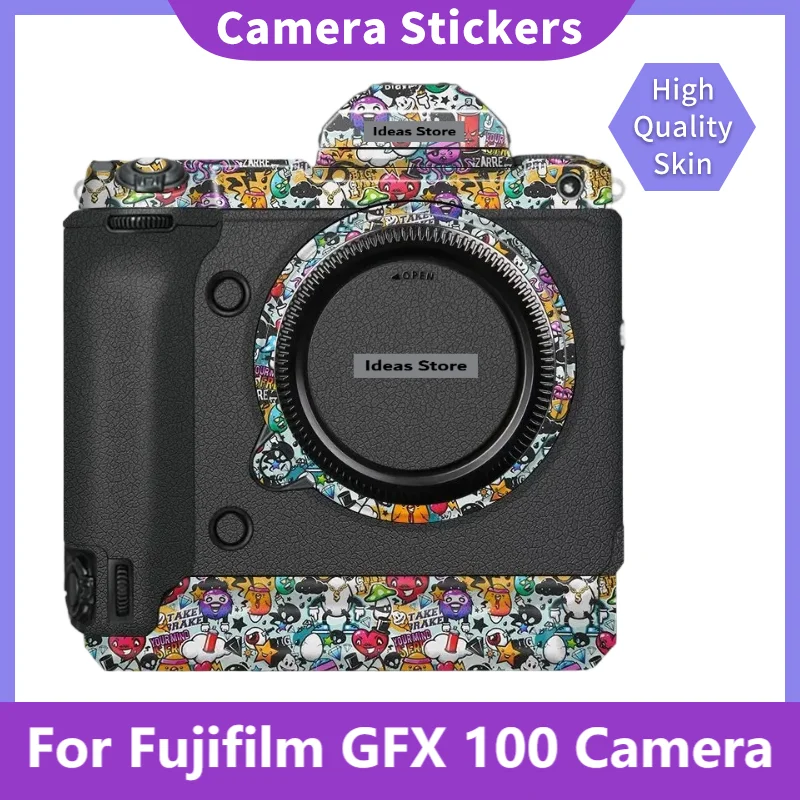 

Для Fuji Fujifilm GFX 100 GFX100 наклейка для камеры против царапин, защитная пленка для пальто, защитная пленка для тела, кожный чехол, наклейки GFX100