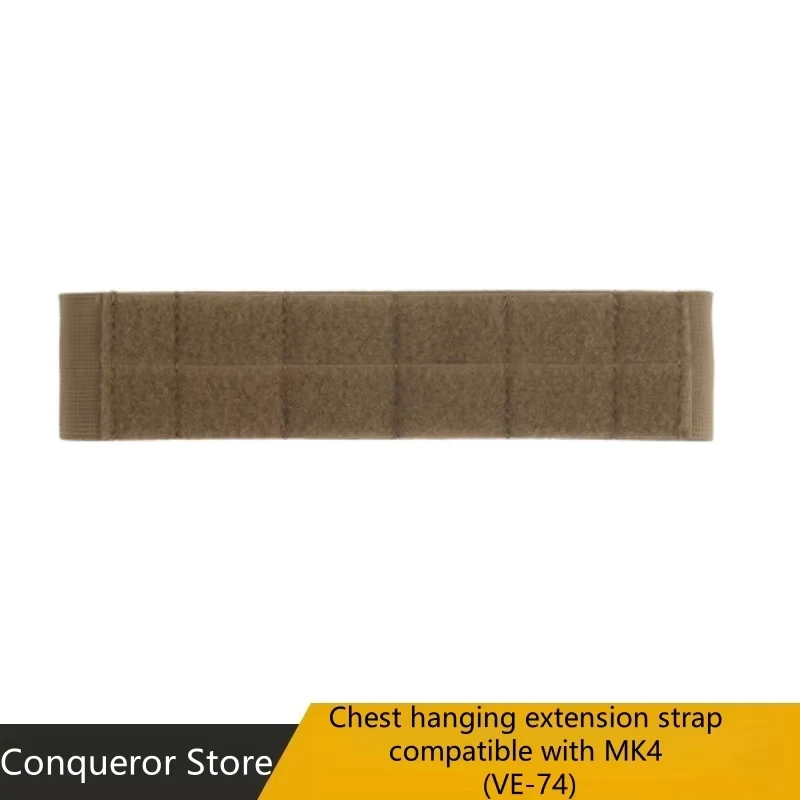 

Chest hanging extension strap with Adhesive Surface for Hiking/Travel/Cosplay，Hunting vest accessories
