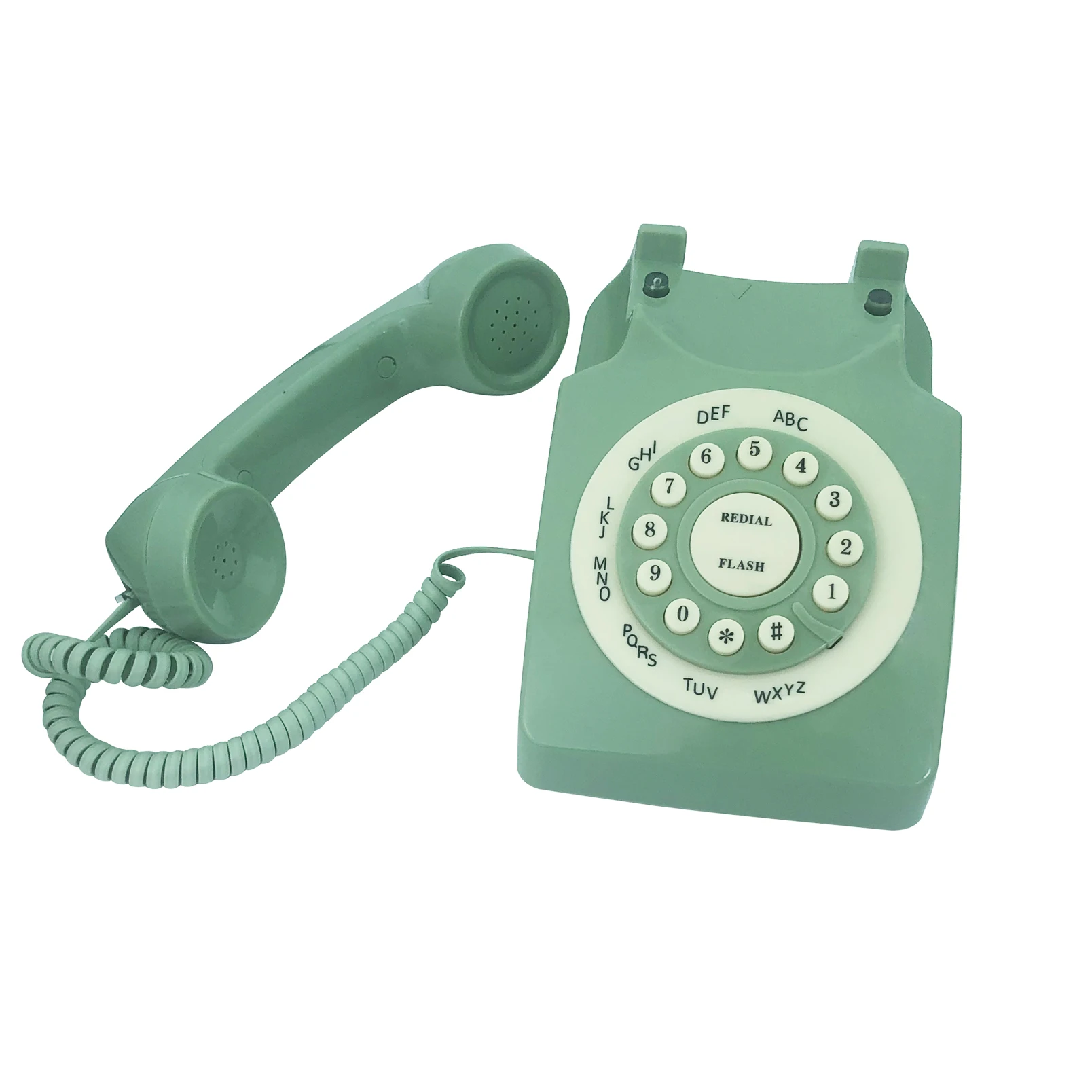 Pink Retro Phone, Corded Landline telephone, Classic Vintage Old Fashion Telephone for Home & Office, Gift for Seniors