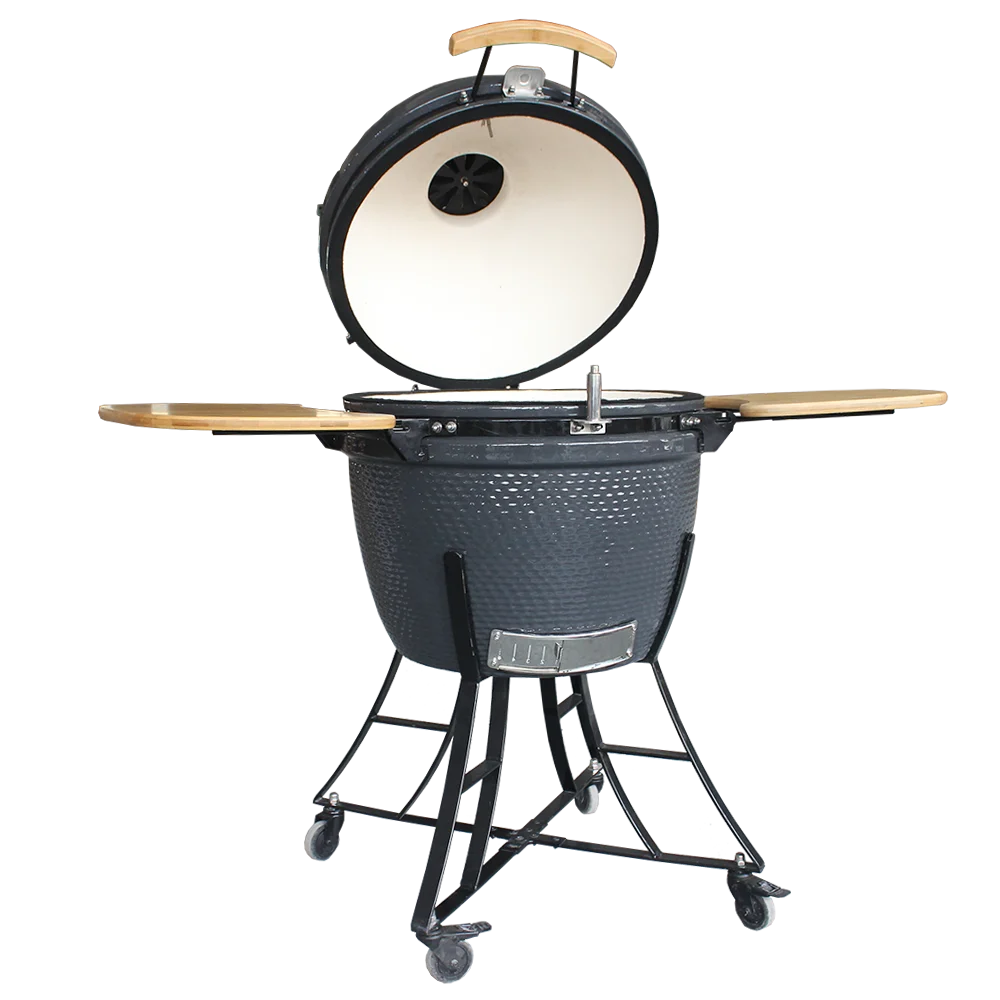 

Kamado XL 24-дюймовые уличные керамические грили Оцинкованный барбекю Asador De Carbon